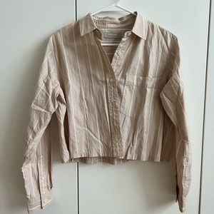 Everlane Cropped Shirt Size XS